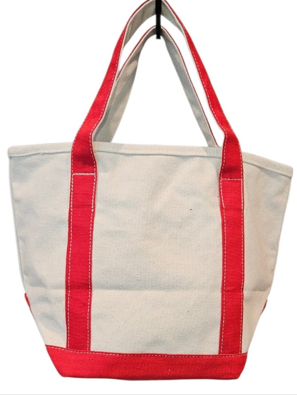 Handcrafted in India Viral NWT Beaded Canvas Mini Tote & Anchor Coin Purse Red - Picture 3 of 15